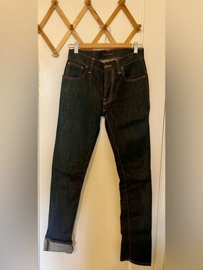 Nudie Jeans Indigo Blue Straight Men's Jeans